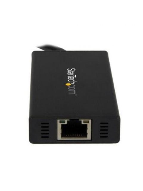 HUB USB 3.0 ALUMINIO C-CABLE 3PTOS Y ADAPTADOR STARTECH ST3300GU3B - Image 3