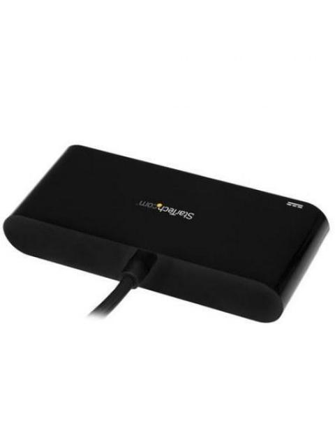 STARTECH  HUB USB C 3.0 MACHO - 3 USB A-1X RJ-45 HEMBRA 5000 MBIT-S NEGRO - Image 3