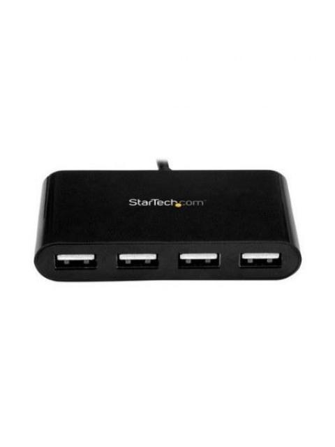 STARTECH  HUB CONCENTRADOR USB-C 4 PUERTOS USB 2.0 480 MBIT-S NEGRO - Image 4