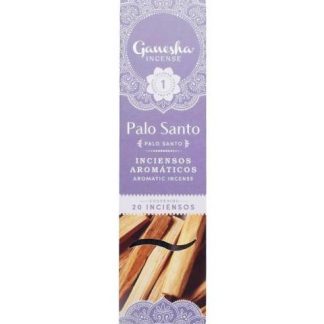 INCIENSO AROMATICO PALO SANTO 20 PZAS GANESHA