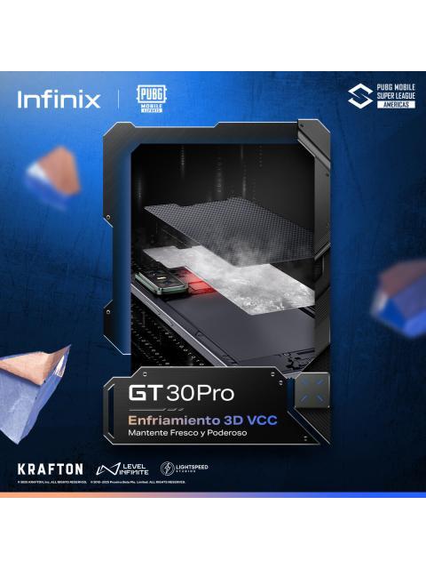 INFINIX GT 30 PRO 5G DUAL SIM 512GB GRIS 12+12GB RAM - Image 9