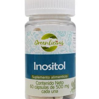 INOSITOL 60 CAP GREENLICIOUS MX