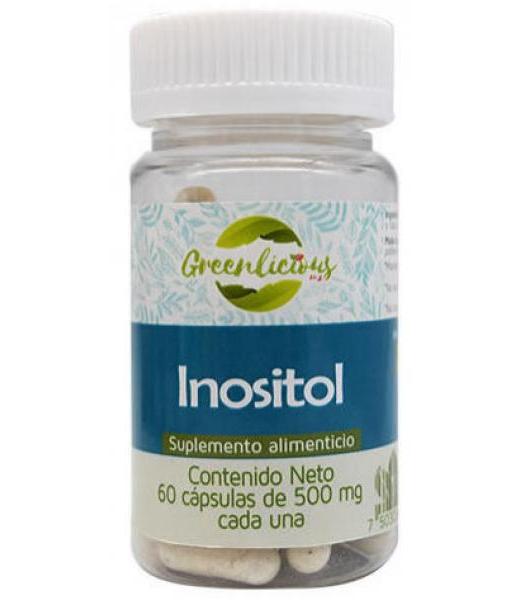 INOSITOL 60 CAP GREENLICIOUS MX