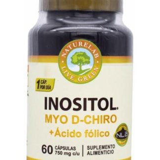 INOSITOL MYO D CHIRO ACIDO FOLICO 60 CAP NATURELAB