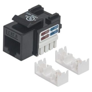 INTELLINET 210720 JACK CATEGORIA 6 DE IMPACTO RJ-45 NEGRO