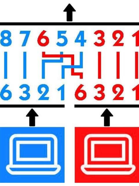 INTELLINET ADAPTADOR RJ-45 MACHO - 2X RJ-45 HEMBRA PLATA - Image 4