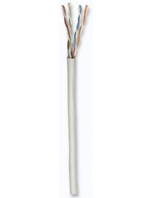 INTELLINET BOBINA DE CABLE CAT6 UTP 305 METROS SOLIDO GRIS