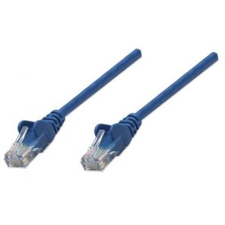 INTELLINET CABLE PATCH CAT5E UTP 100% COBRE RJ-45 MACHO - RJ-45 MACHO 3 METROS AZUL