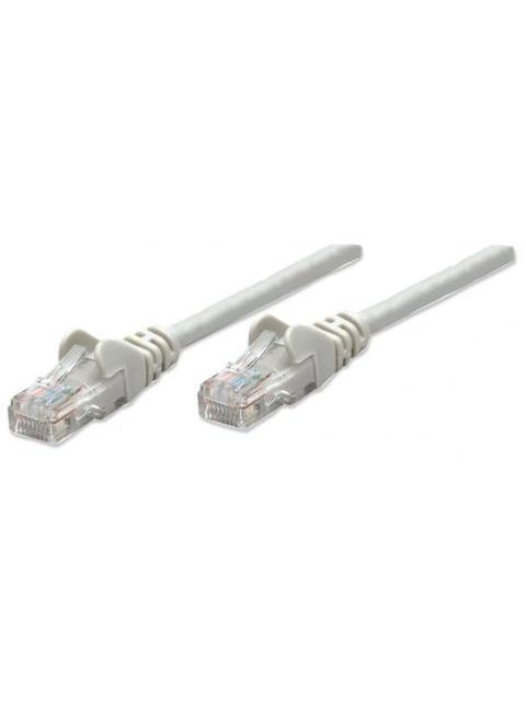 INTELLINET CABLE PATCH CAT5E UTP 100% COBRE RJ-45 MACHO - RJ-45 MACHO 3 METROS GRIS