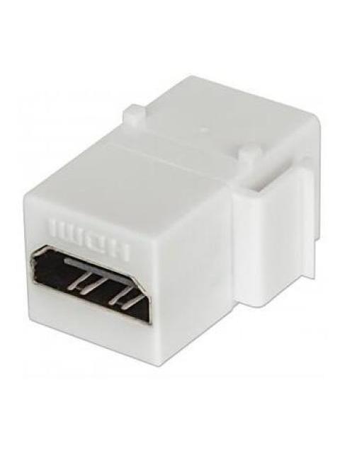 INTELLINET HDMI INLINE COUPLER TIPO KEYSTONE HDMI HEMBRA BLANCO
