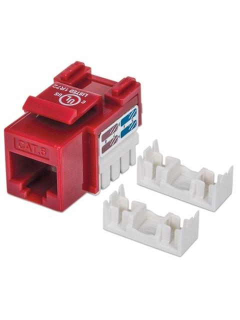 INTELLINET JACK 210614 CATEGORIA 6 RJ-45 ROJO