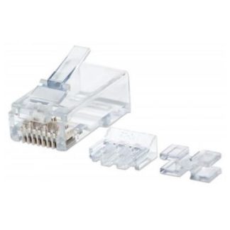 INTELLINET JACK CAT6A STP RJ-45 TRANSPARENTE 80 PIEZAS