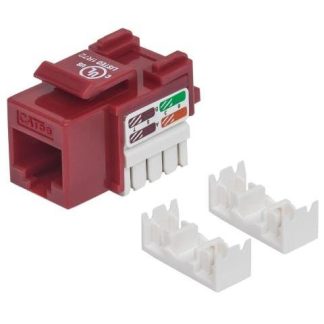 INTELLINET JACK CATEGORIA 5E RJ-45 ROJO