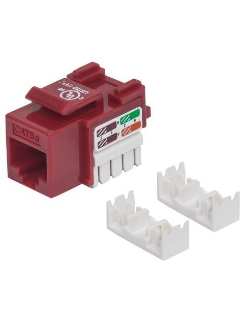 INTELLINET JACK CATEGORIA 5E RJ-45 ROJO