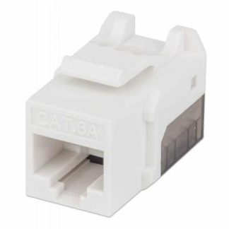 INTELLINET JACK DE RED CAT6A UTP RJ-45 BLANCO-NEGRO