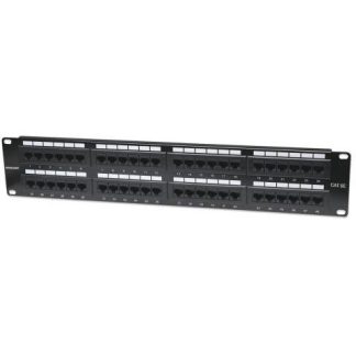 INTELLINET PANEL DE PARCHEO CAT5E 2U 48 PUERTOS