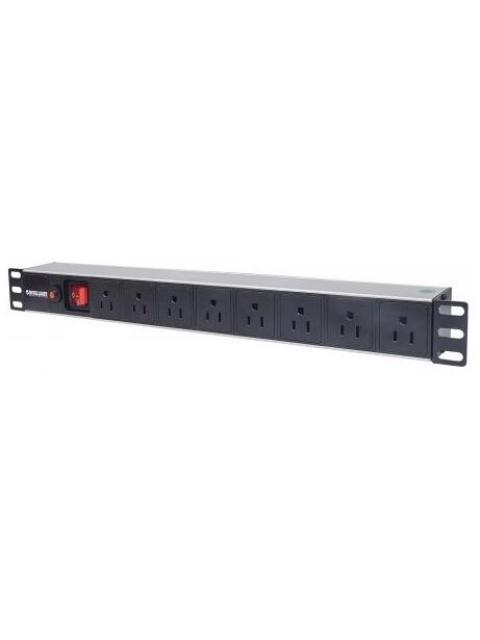 INTELLINET PDU PARA RACK 19 713993 125V 15A 8 CONTACTOS