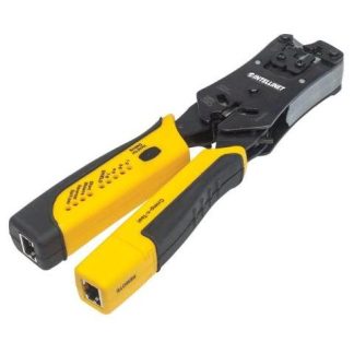 INTELLINET PINZA CRIMPEADORA 780124 RJ-11-RJ-12-RJ-22-RJ-45 NEGRO-AMARILLO