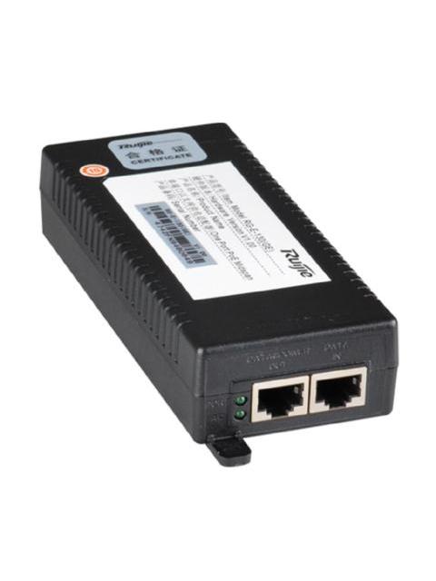 INYECTOR POE RUIJIE RGE130(GE) ESTANDAR 802.3AT GIGABIT (53 V 0.6 A 30W)