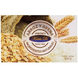 JABON ARROZ AVENA 100 G KARLA DI