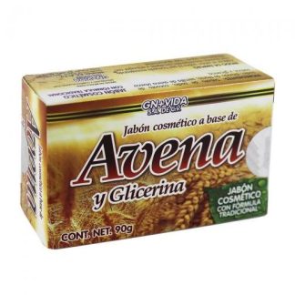 JABON AVENA Y GLICERINA 90GR GN+VIDA