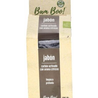 JABON CARBON CITRICOS 80 G BAM BOO LIFESTYLE