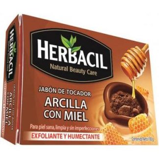 JABON DE ARCILLA EXFOLIANTE 100 G HERBACIL