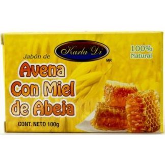 JABON DE AVENA MIEL DE ABEJA 100 G KARLA DI