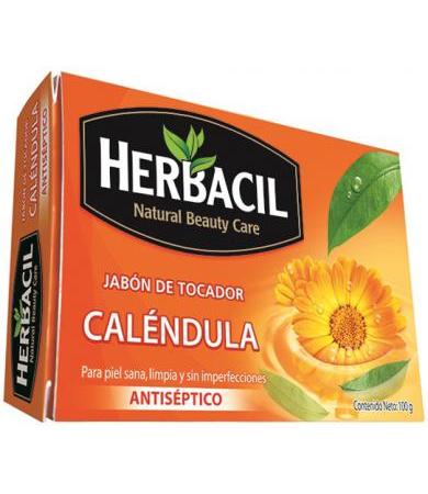 JABON DE CALENDULA ANTISEPTICO 100 G HERBACIL
