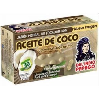 JABON DE COCO 125 G DEL INDIO PAPAGO