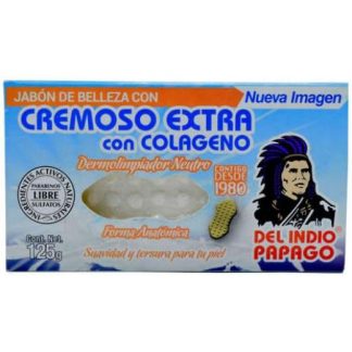 JABON DE COLAGENO 125 G DEL INDIO PAPAGO