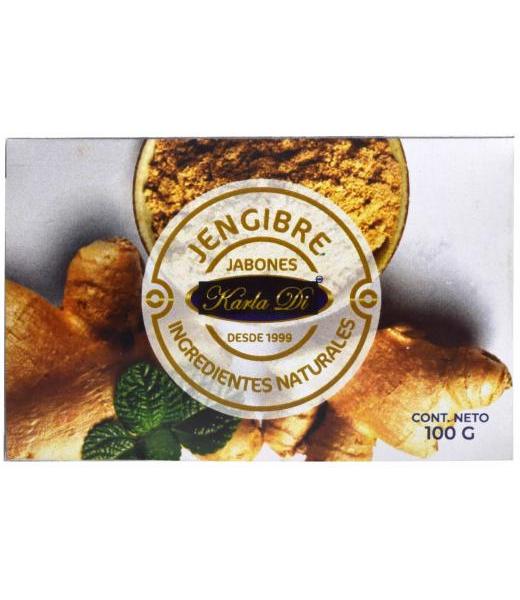 JABON DE JENGIBRE 100 G KARLA DI