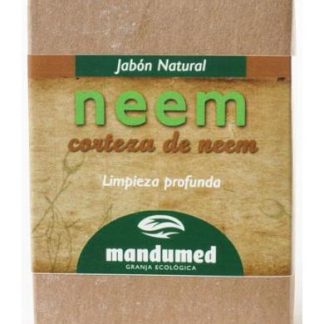 JABON DE NEEM CON CORTEZA 140 G MANDUMED