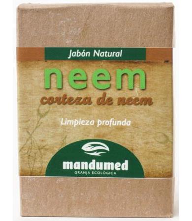 JABON DE NEEM CON CORTEZA 140 G MANDUMED