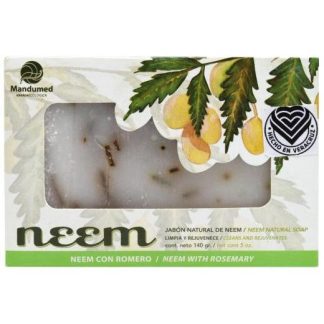 JABON DE NEEM CON ROMERO 140 G MANDUMED