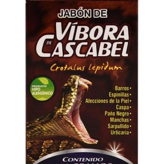 JABON DE VIBORA DE CASCABEL 120 G NUTRIMED