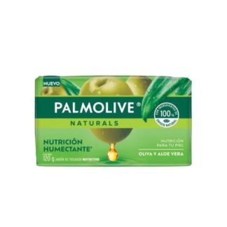 JABON EN BARRA PALMOLIVE NATURALS ALOE Y OLIVA 120 G