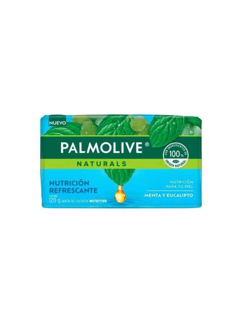 JABON EN BARRA PALMOLIVE NATURALS MENTA Y EUCALIPTO 120 G