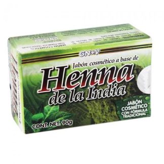 JABON HENNA DE LA INDIA 90GR GN+VIDA