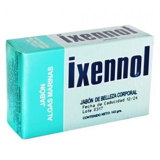 JABON IXENNOL AZUL ALGAS MARINAS 143 GR JABON DE BELLEZA CORPORAL COMERCIALIZADORA DEL CENTRO