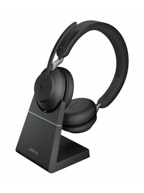 JABRA AURICULARES EVOLVE2 65 MS STEREO INALAMBRICO BLUETOOTH USB A NEGRO