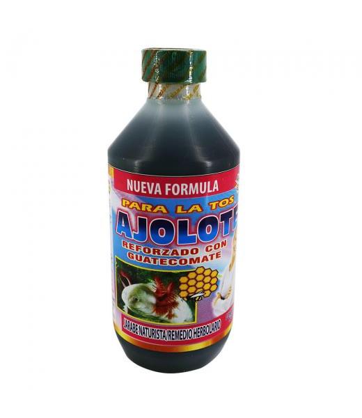 JARABE AJOLOTE REFORZADO CON CUATECOMATE 250 GR. PARA LA TOS MAYAMEX