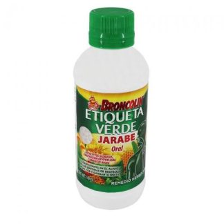 JARABE BRONCOLIN ETIQUETA VERDE C PROPOLEO 140 ML. MIEL DE ABEJA BRONCOLIN