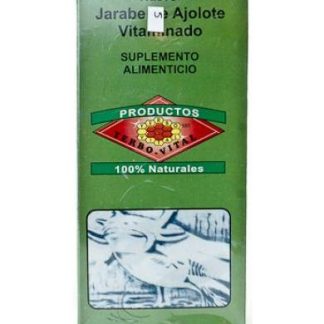 JARABE DE AJOLOTE VITAMINADO 180 ML YERBO VITAL