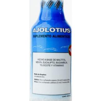 JARABE DE AJOLOTIUS SIN AZUCAR 250 ML AJOLOTIUS
