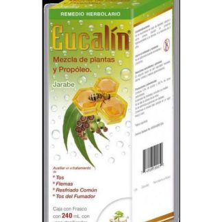 JARABE EUCALIN 240 ML. MEZCLA DE PLANTAS Y PROPOLEO SALUD NATURAL