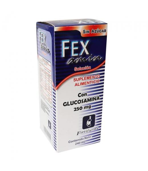 JARABE FEX AMIN C 240 ML CON GLUCOSAMINA LAB. NATUTECH