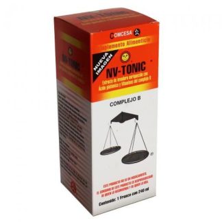 JARABE NV-TONIC 240 ML. EXTRACTO DE LEVADURA ENRIQUECIDO C ACIDO COMERCIALIZADORA DEL CENTRO