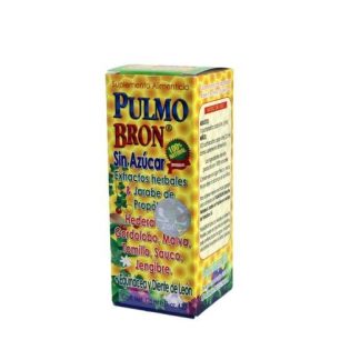 JARABE PULMO BRON SIN AZUCAR 125 ML. EXTRACTOS HERBALES & JARABE GRUPO OMEGA 2000