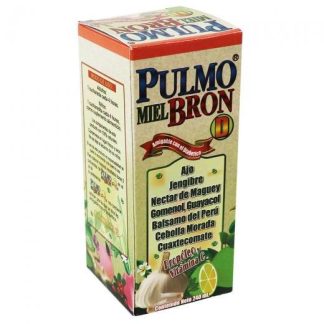 JARABE PULMO MIEL-BRON -DIABETICOS- 240 ML. AJOJENGIBRENECTAR DE GRUPO OMEGA 2000